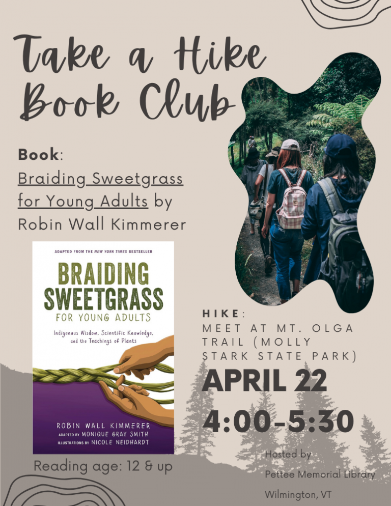 April Hiking Book Club Pettee Memorial Library (1)