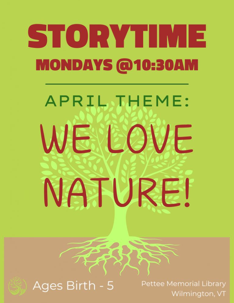 April Storytime Theme We Love Nature! (1)