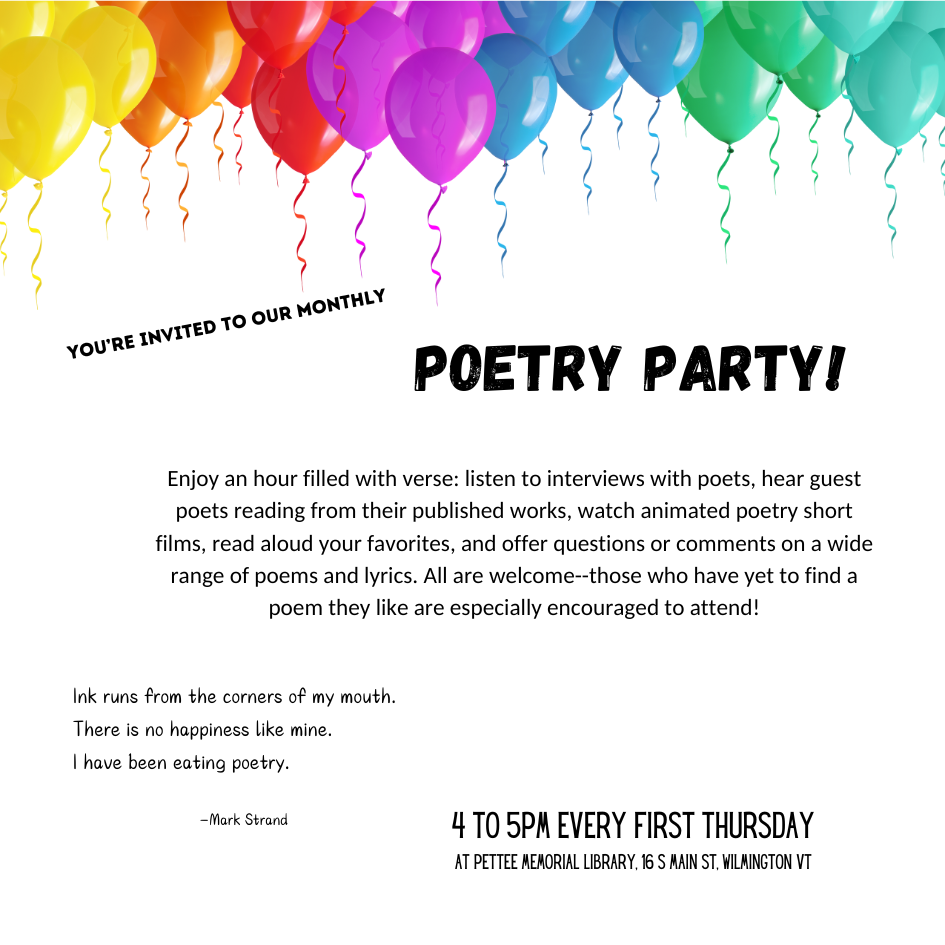 Poetry party